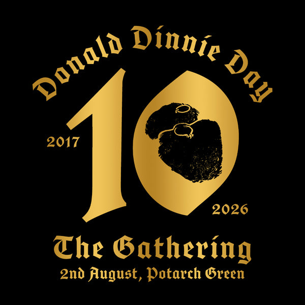 Donald Dinnie Day - The Gathering - 2026 - Metallic Gold Ink - Kids Fit