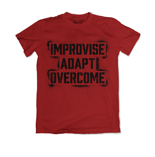 Improvise Adapt Overcome - Red