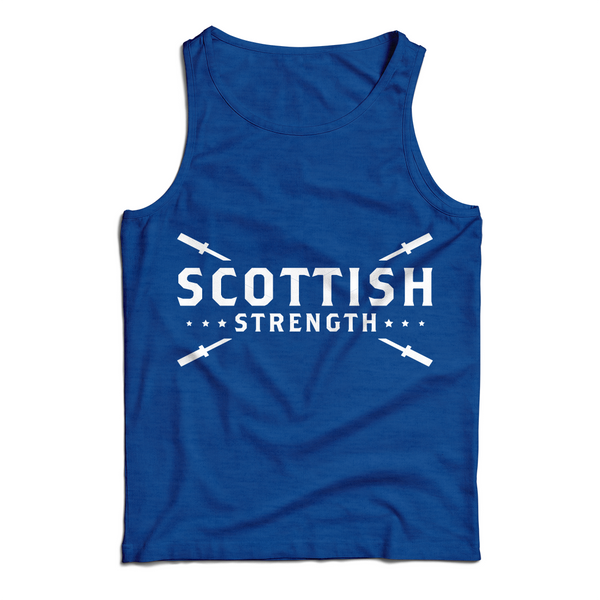 Scottish Strength - Royal Blue - Vest / Tank Top