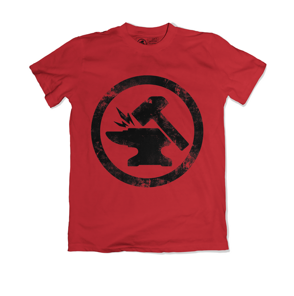 Anvil 2025 - Black on Red