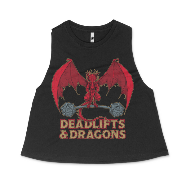Deadlifts & Dragons - Racerback