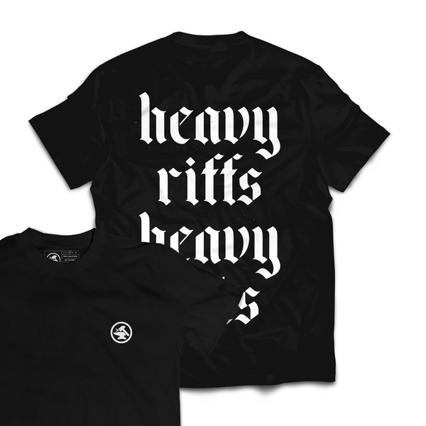 Heavy Riffs, Heavy Lifts - White Ink