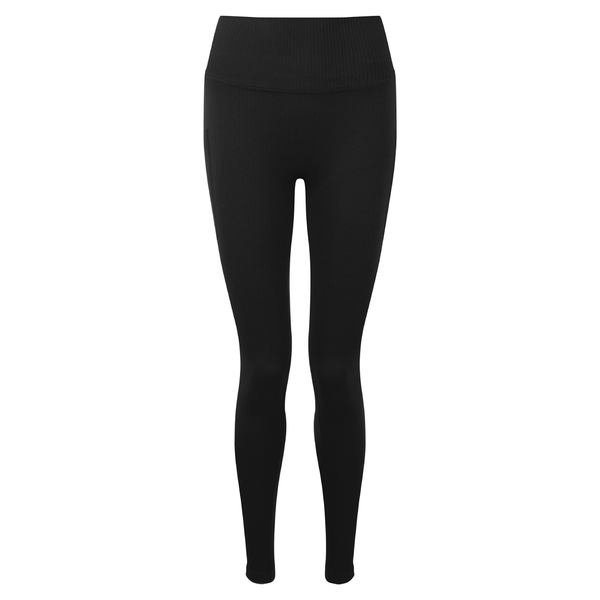 Anvil Ribbed Seamless Pocket Leggings - Various Colours