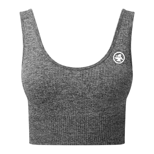 Anvil Ribbed Seamless Sports Bra - Various Colours